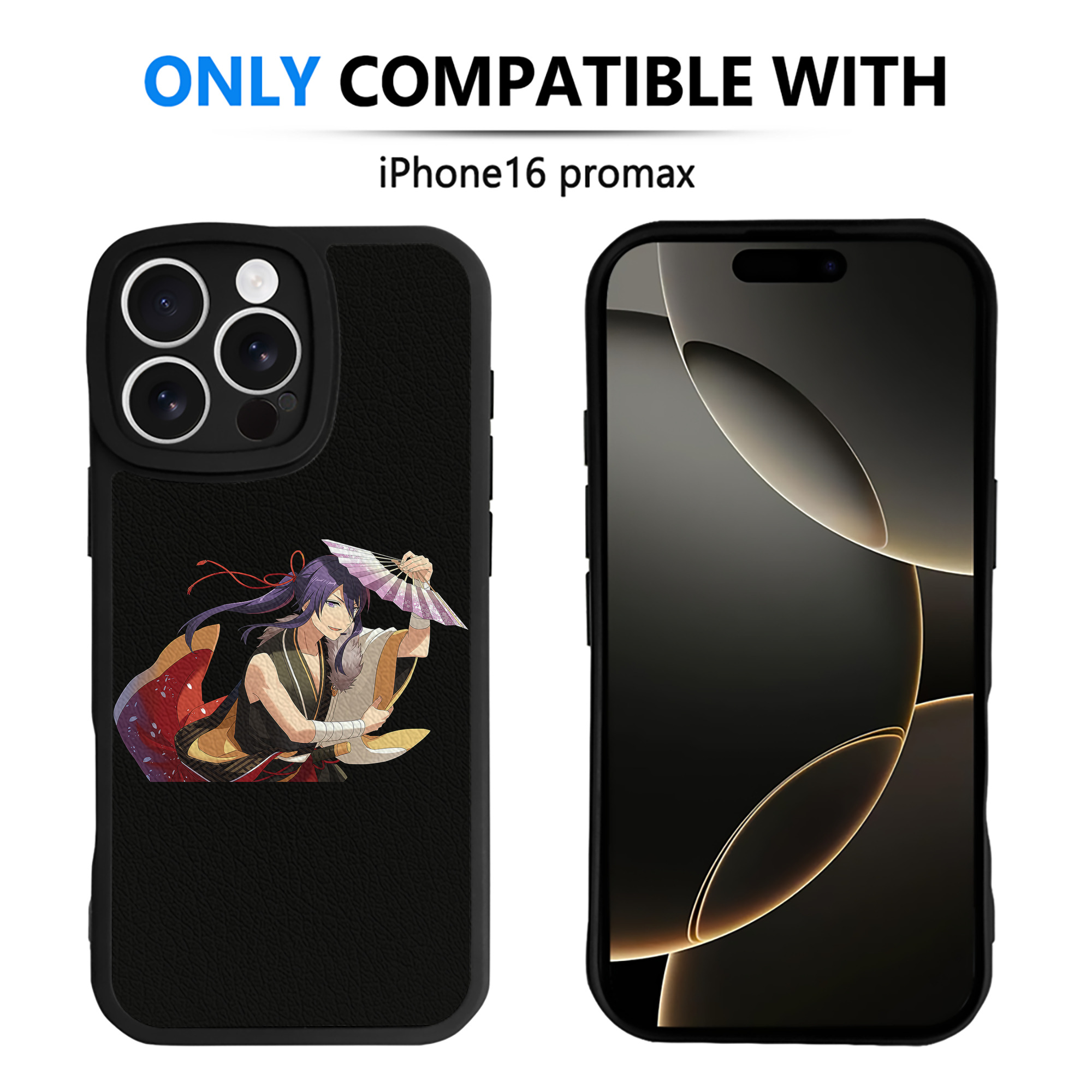 （画像用） あんさんぶるスターズ! Ensemble Stars 【iPhone 16シリーズ対応】シリコンスマホケース（レザー調） 材質：シリコン